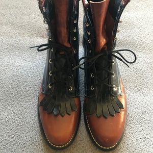 Vintage Laredo Lace Up Boots